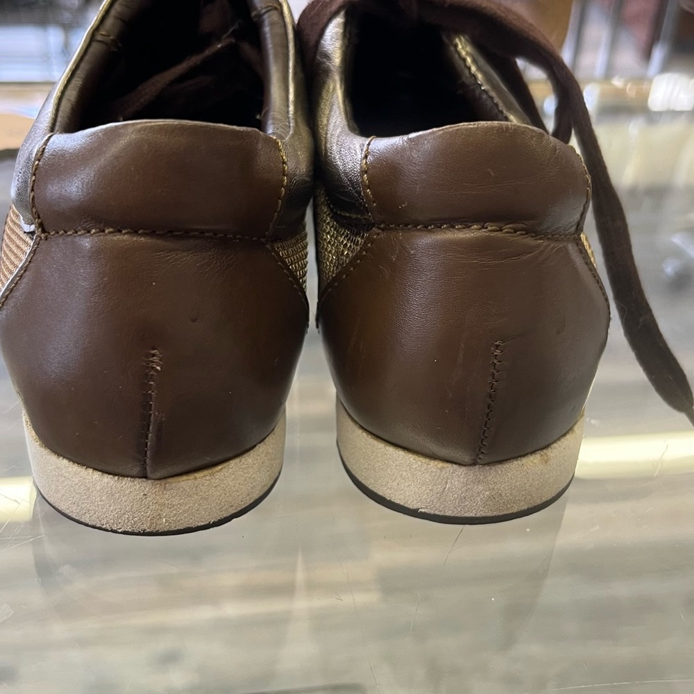 BURBERRY LONDON NOVA CHEK SHOES - Picture 4 of 9